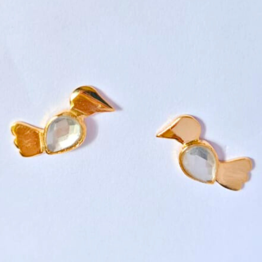 Bird-Kundan-Studs