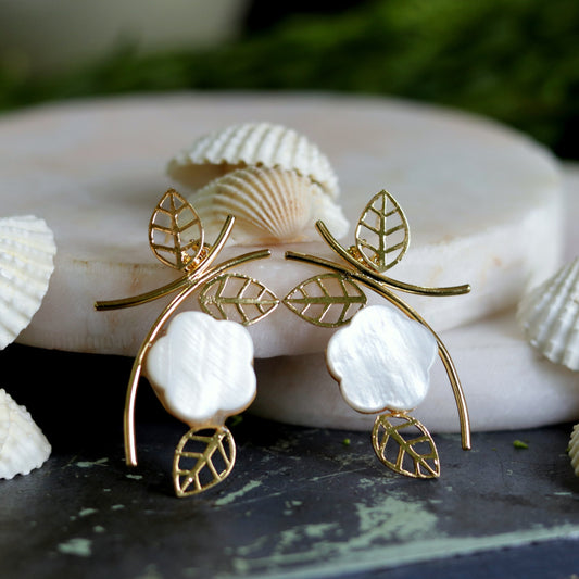Mother Of Pearl Garden Earrings