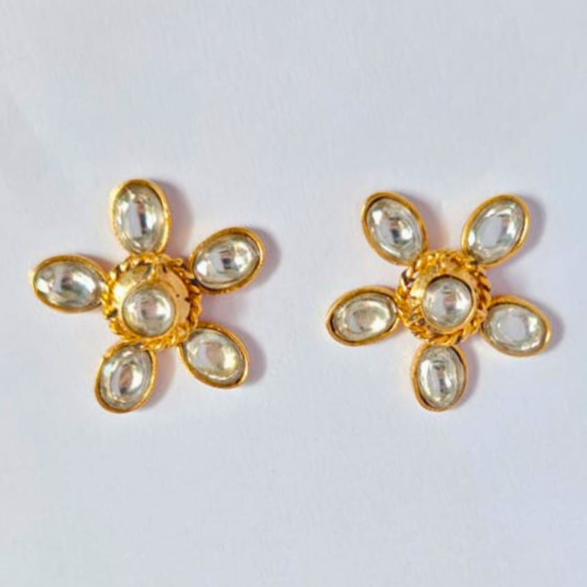 Noor-Bloom-Kundan-Earrings