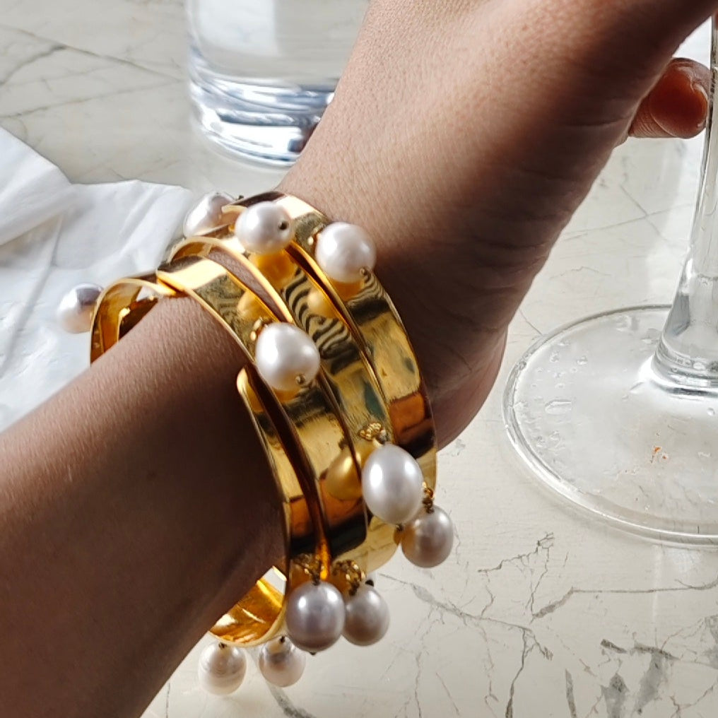 Natural Tumble Pearl Bracelet
