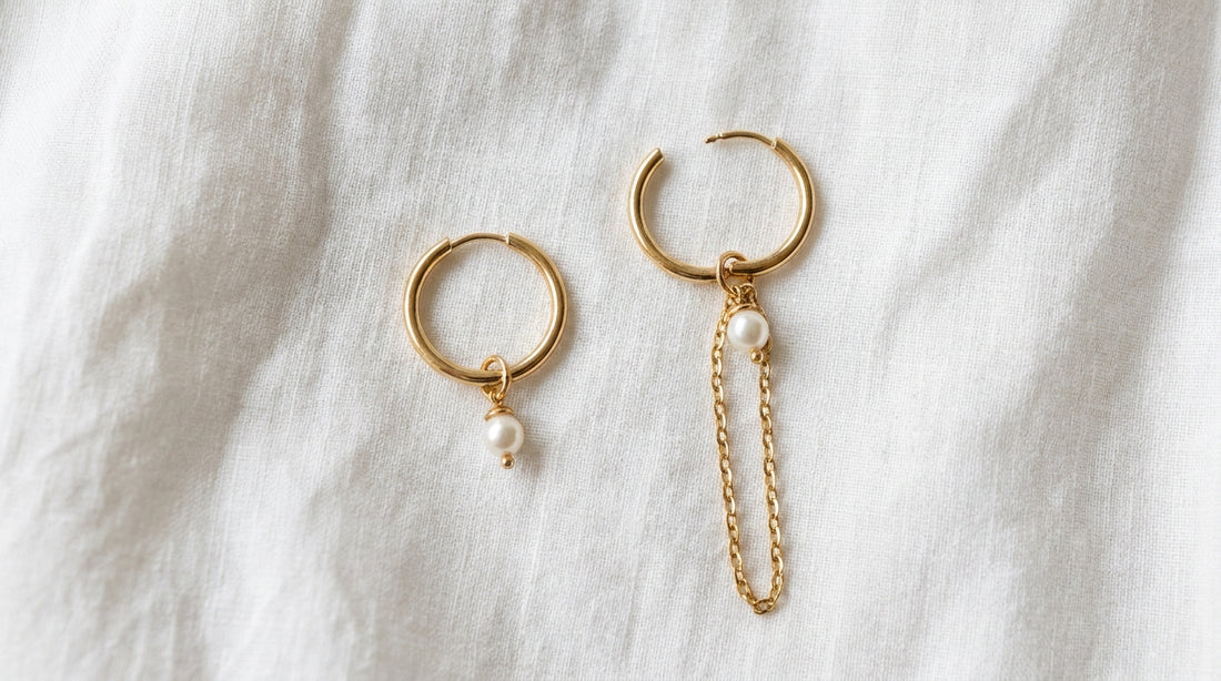 convertible jewellery multi-way earring India - hoop and dangler configurations