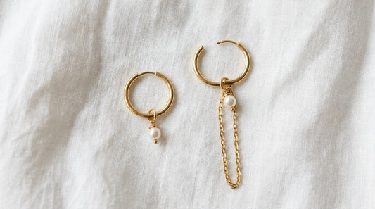 convertible jewellery multi-way earring India - hoop and dangler configurations