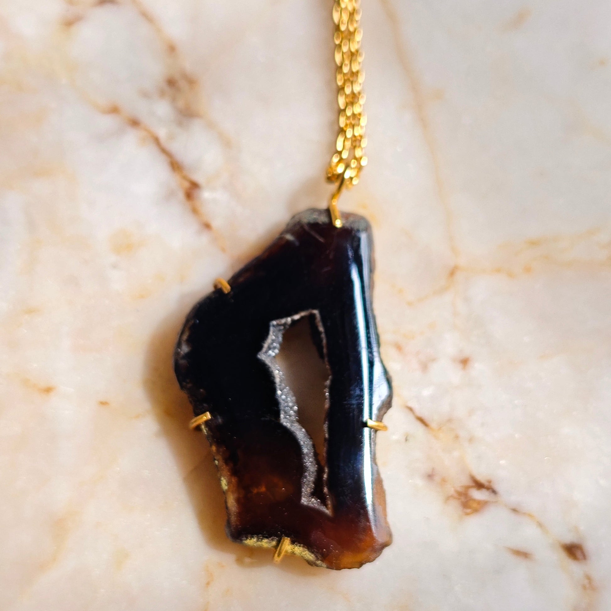 Black-Druzy-Agate-Stone-Pendant