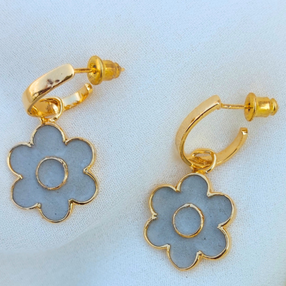 Detachable-Floral-Cement-Ear-Danglers