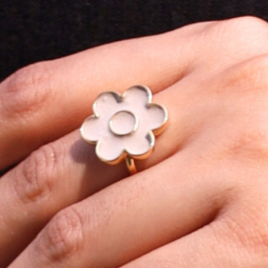 Floral-Cement-Ring