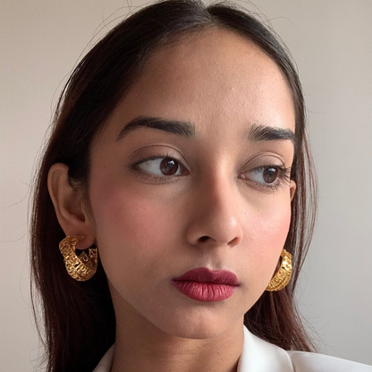 Aurora-Gold-Twist-Studs