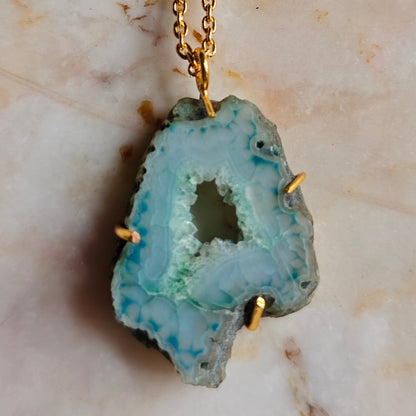 Green-Druzy-Agate-Stone-Pendant