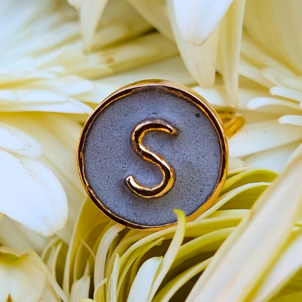 Personalized-Alphabet-Cement-Ring