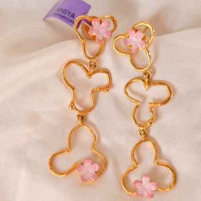Pink-Blossom-Trio-Earrings
