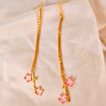 Pink-Flower-Chain-Dangler