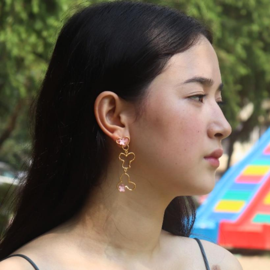 Pink-Blossom-Trio-Earrings
