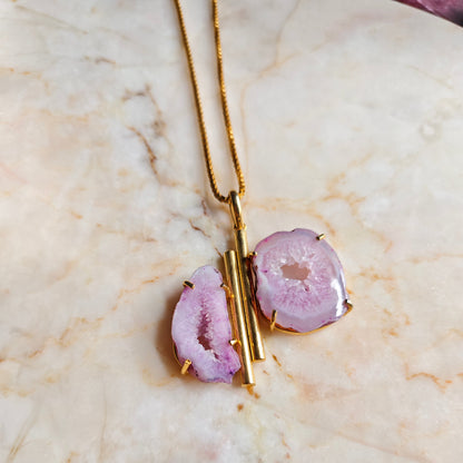 Purple-Druzy-Window-Agate-Deco-Pendant