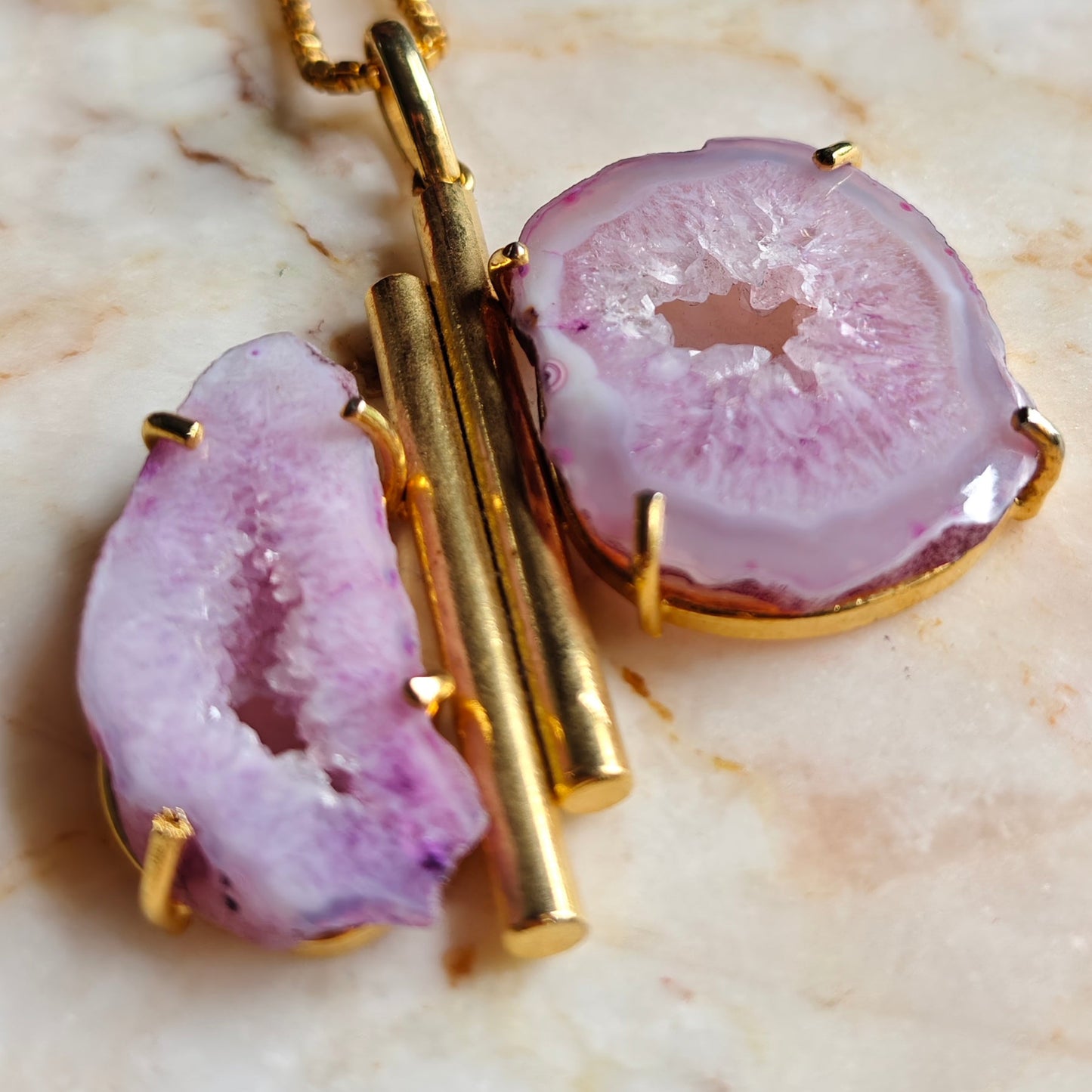 Purple-Druzy-Window-Agate-Deco-Pendant