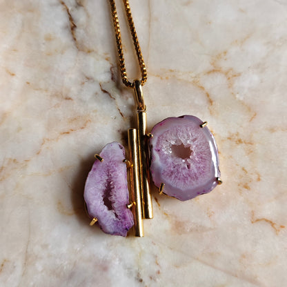 Purple-Druzy-Window-Agate-Deco-Pendant