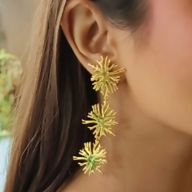 Trio-Blossom-Earrings